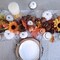 BESTTOYHOME 12 PCS Assorted Sizes Rustic Harvest White Artificial Pumpkins for Halloween, Fall Thanksgiving Decorating Harvest Embellishing and Displaying